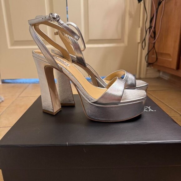 Badgley Mischka Shoes - Badgley Mischka Women's Silver Courts